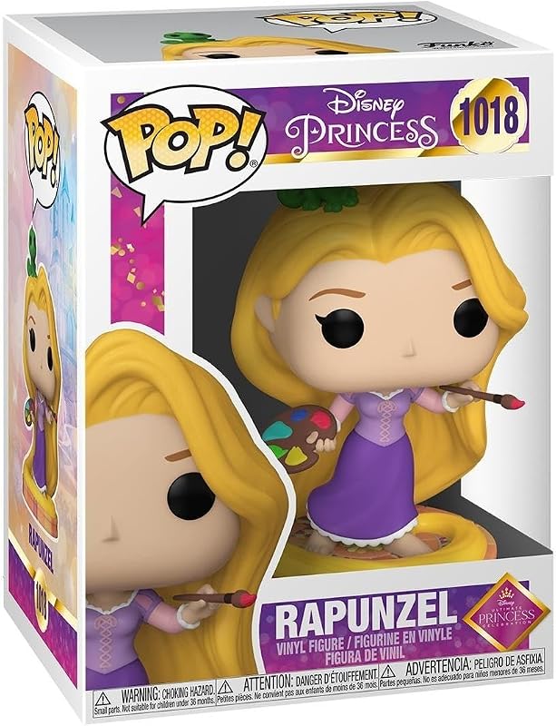 Pop! Disney: Ultimate Princess - Rapunzel - Disney Princesses - Collectable Vinyl Figure - Gift Idea - Official Merchandise - Toys for Kids & Adults - Movies Fans - Model Figure for Collectors — foto 1 de 8