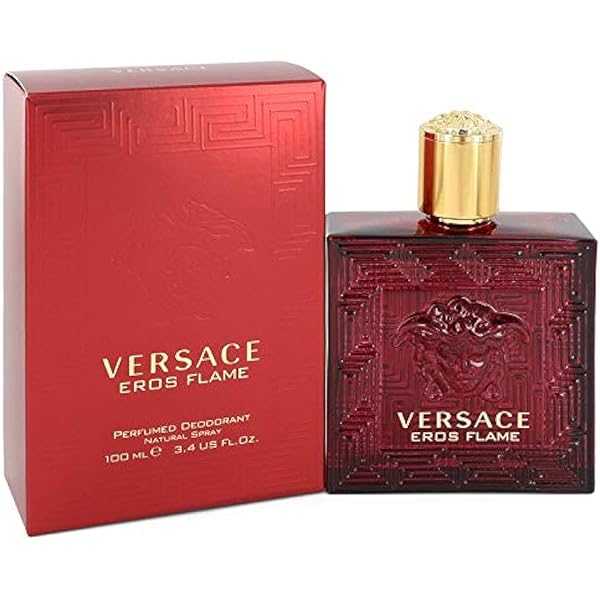 Amazon.com : Versace Eros Flame for Men - 2 Pc Gift Set 3.4