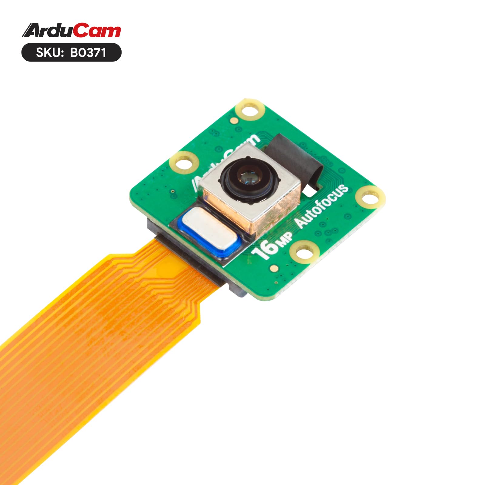 Arducam IMX519 Módulo de cámara de enfoque automático para Raspberry Pi, cámara AF Pi de 16MP compatible con Raspberry Pi 5/4B/3B+, cero 2 W Arducam IMX519 Módulo de cámara de enfoque automático para Raspberry Pi, cámara AF Pi de 16MP compatible con Raspberry Pi 5/4B/3B+, cero 2 W
