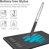 HUION Inspiroy H640P Drawing Tablet with Battery-Free PW100 Stylus 8192 Levels view 3