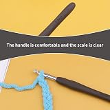 SUVSOON 6.0mm Ergonomic Soft Handle Crochet Hook Light Comfortable view 5