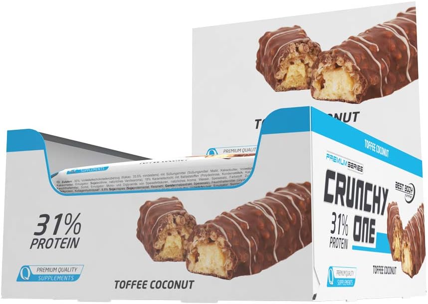 Best Body Nutrition Crunchy One, Toffee Coconut