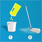 Flash Wood Floor Cleaner with Almond Oil Mandarin Cedarwood 1L view 3