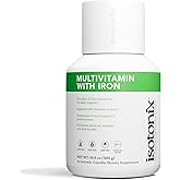 Isotonix Multivitamin with Iron — Methylated B-Complex & Antioxidants for Energy, Immune & Nervous System Support, Isotonic Powder, Vegetarian, Gluten-Free, 90 Servings