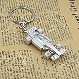 Rowwait Silver Racing Car Keyring Stainless Steel F1 Gift 1 Pcs view 6