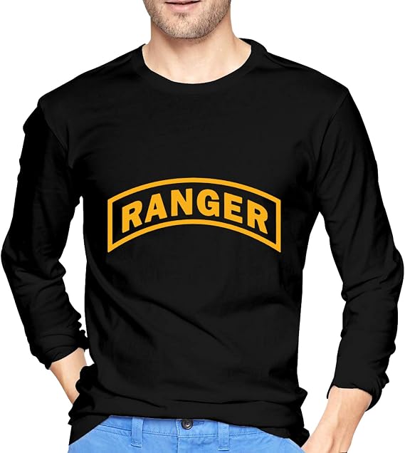 Amazon Us Army Ranger Men s Long Sleeve T Shirt Cotton Comfortable 
