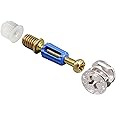 Jamiikury 10 Sets Furniture Cam Lock Fasteners, 3-in-1 Locks With Fittings, Connector Replacement Parts, 1-1/4" / 32mm Dowel With Blue Plastic Sleeve