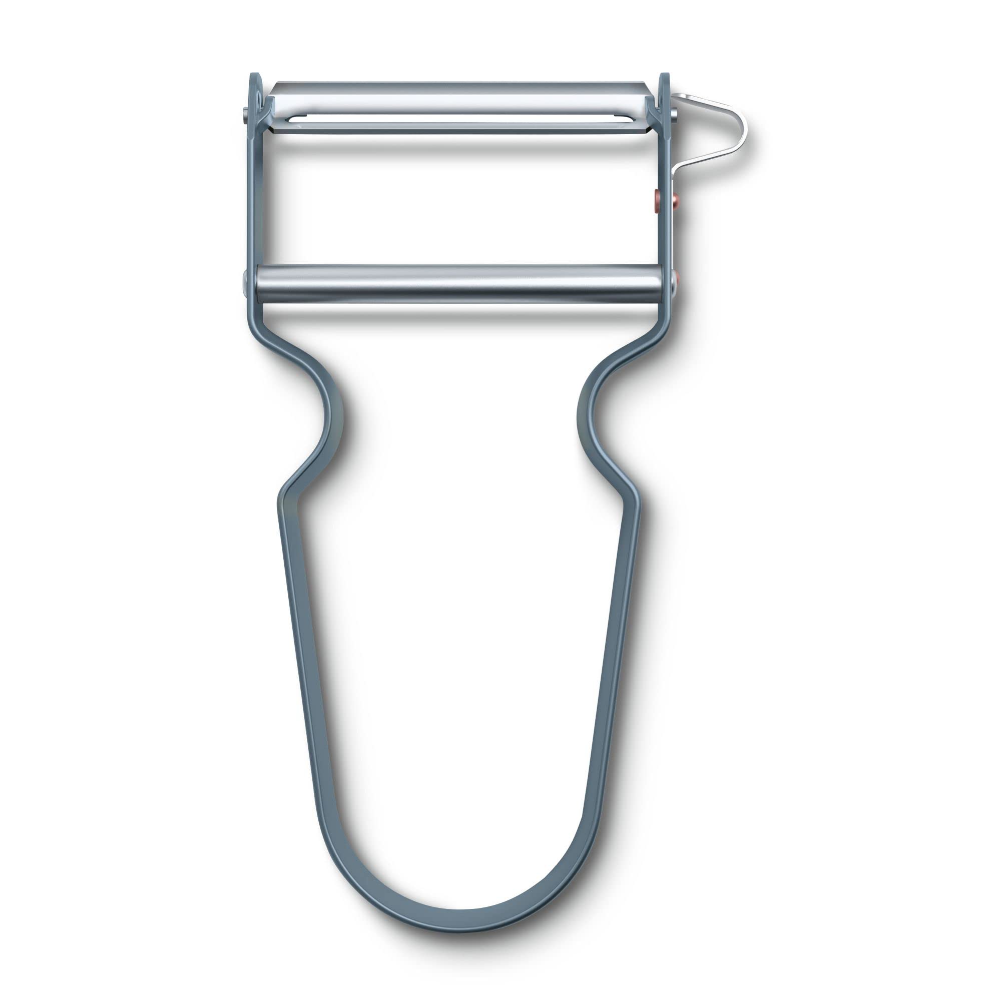 Victorinox REX Peeler, Vegetable Peeler, Potato Peeler, Straight Edge, Pendulum Blade, Extra Sharp, Aluminium