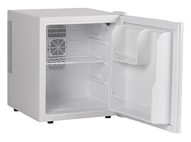 Amstyle Minikühlschrank 46 Liter Minibar Weiß freistehender Mini Kühlschrank Klein 5°-15°C Energieklasse A++ Tischkühlschrank