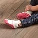 Carter's Girl 6-Pack Socks with Grippers, Crew-Mary Jane with Bow, 0-3 Months