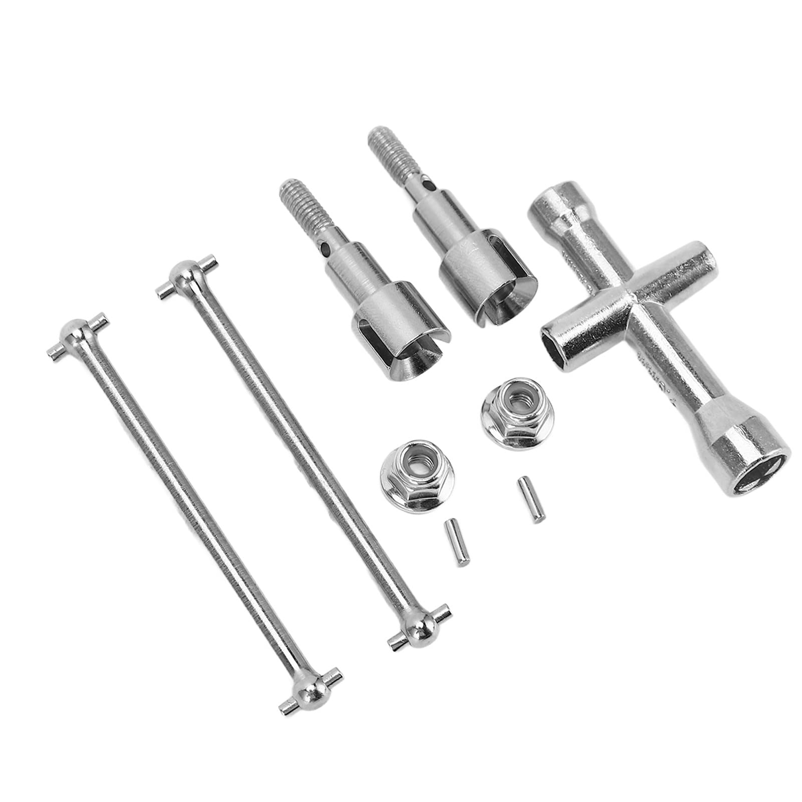 1/16 RC Drive Shaft, High Hardness Steel RC Rear Drive Shaft Professional for SCY 16103 16201PRO