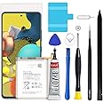 Dymicbit Galaxy A51 Battery,Upgraded New Battery Replacement for Samsung Galaxy A51 SM-A515F SM-A515F/DS,EB-BA515ABY with Professional Replacement Tool Kits