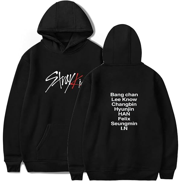 Amazon.com: KPOP SKZ Hoodie Go Sweater Hyujin I.N Jisung Woojin