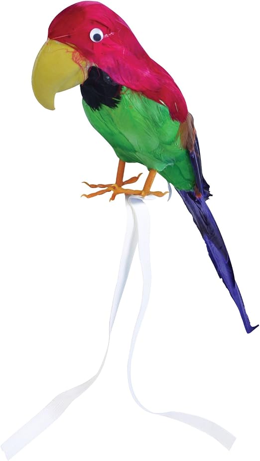 Aufblasbarer Papagei Dekovogel – Ca. 110 Cm – Bunt & Auffällig Für Karneval & Mottoparty