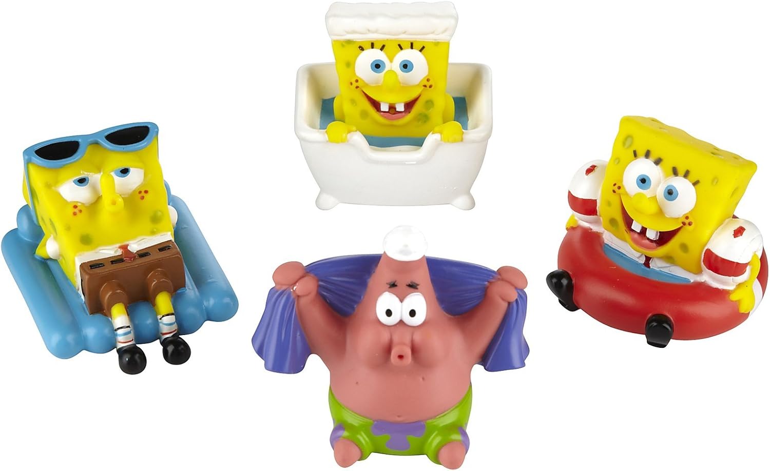 rubber bath toys spongebob