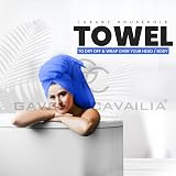 GC GAVENO CAVAILIA Fade Resistant Bath Towels Set 700GSM 100% Cotton Royal Blue view 8