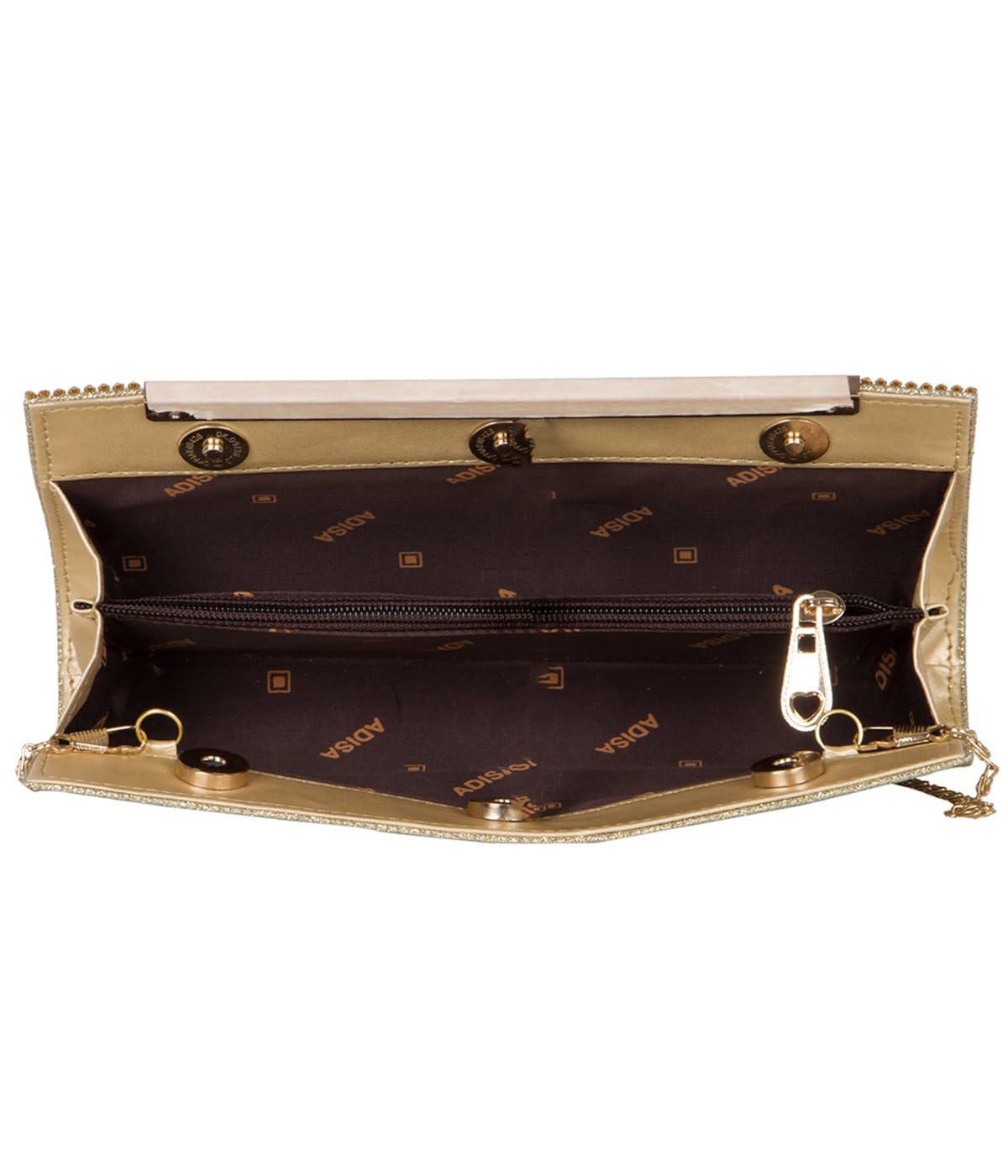 adisa cl022 women clutch/sling bag