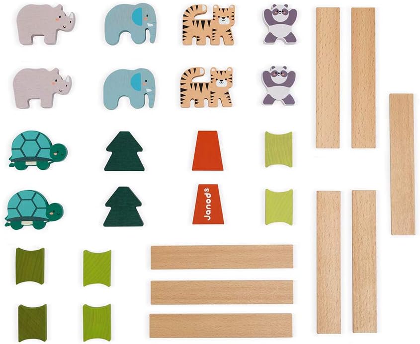 Janod, The Balancing Animals, Balancing Game, Educational and Early Years Game, Teaches Fine Motor Skills - Image 5