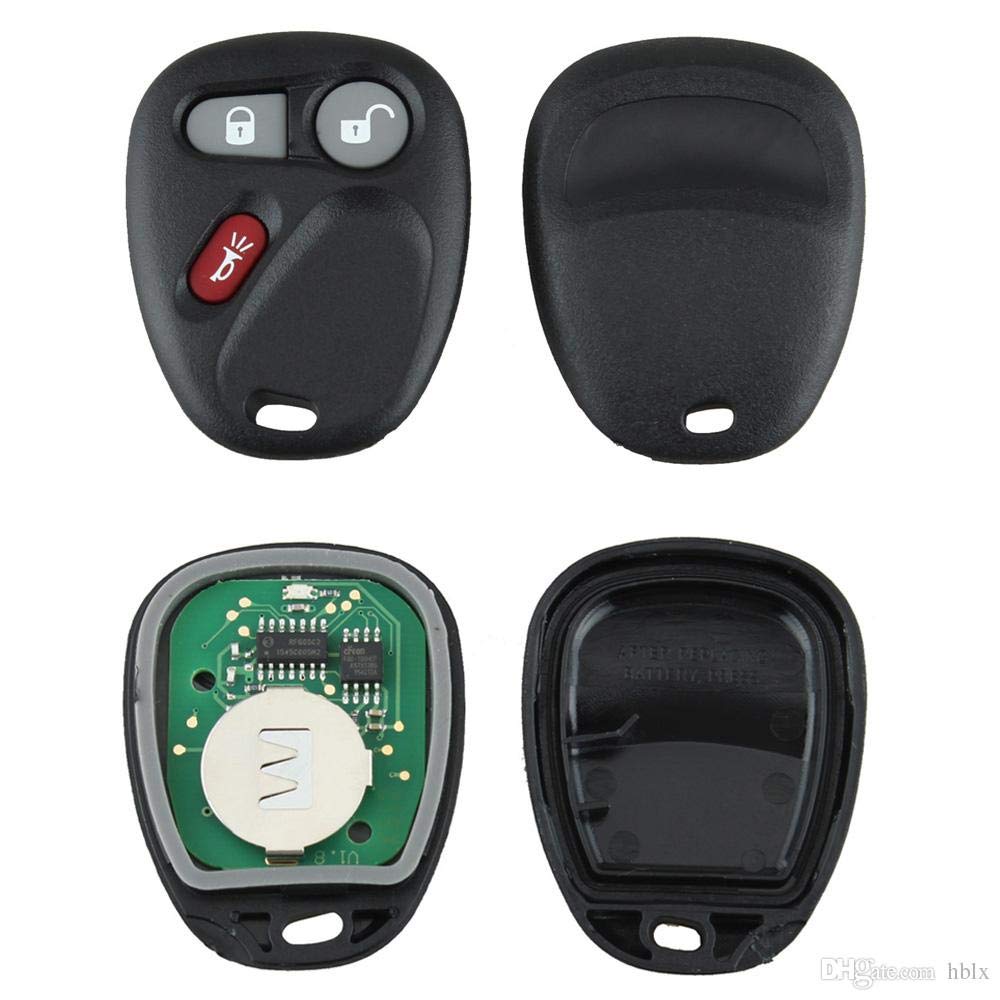 Mushan 2Pack Keyless Entry Remote Control Car Key Replacement Fits for