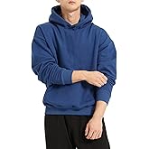 ceauros Men's Hoodies Loose Fit Pullover Casual Fashion Long Sleeve Hooded Sweatshirts with Pocket