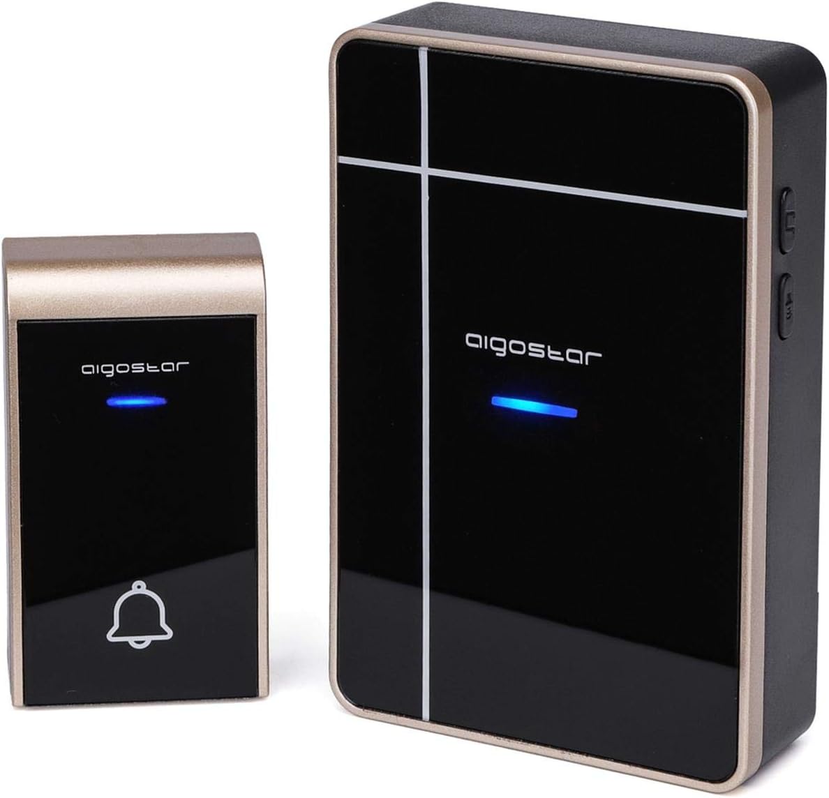 Aigostar Wireless Doorbell, IP44 Waterproof Cordless Door Chime Kit