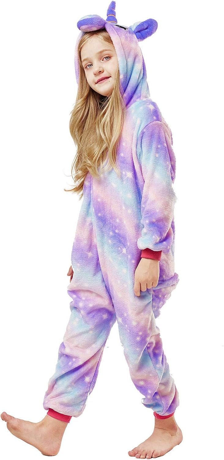 Soft Hooded Onesies Pajamas Costume, Halloween Pajamas Gifts for Girls: Clothing