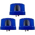 CHISWEAR Twist Lock Photocell for LED Barn Light, Area Light, Street Light, Parking Lot Lights and Dusk to Dawn Light Auto On Off Photocell Switch-3PC