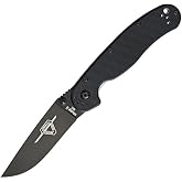Ontario Rat II Linerlock Black D2 ON8830