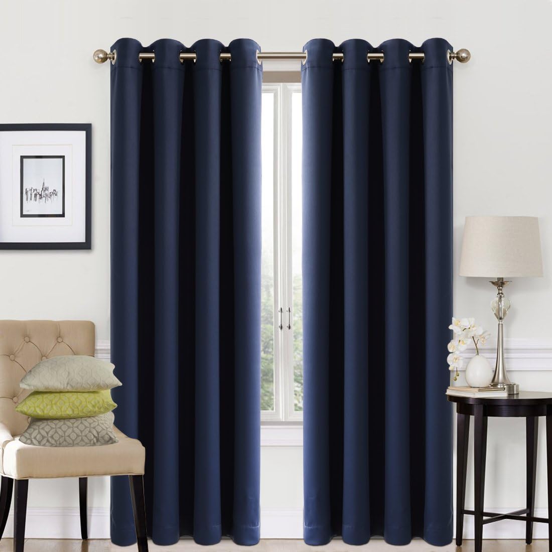 Best navy blue living room sets