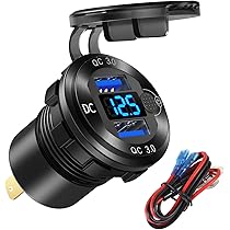 Carregador De Carro 66W Carregamento Super Rápido Com USB PD E QC 3.0