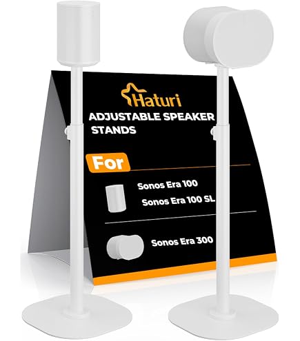 Amazon.com: Sonos Era 100 Stand Pair - White : Electronics