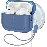 ESR for AirPods Pro 3 Case, Compatible with MagSafe, Dark Blue | Compatible with AirPods Pro Case 3rd Generation (2025), Full Drop Protection Cover with Lanyard, Orbit Hybrid Series