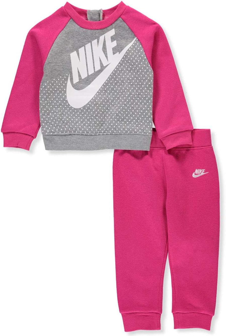 baby pink nike sweatsuit