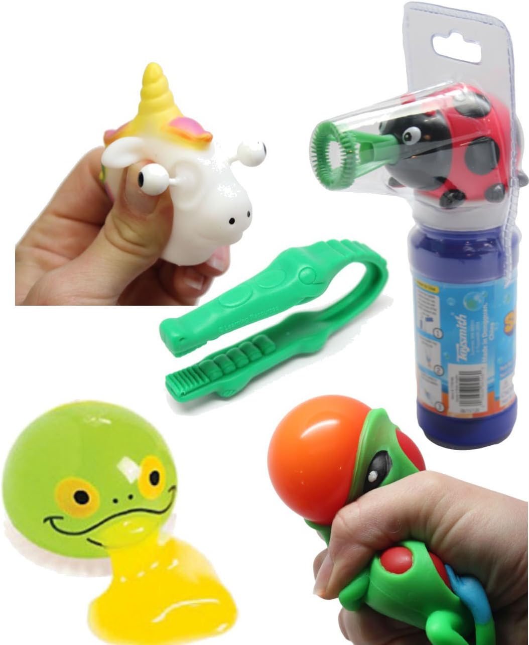 Amazon.com: Curious Minds Busy Bags Ladybug Bubble Fine Motor Squeeze