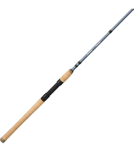 Berkley 8' Lightning Rod Trout Rod, Two Piece Trout Rod, 2-6lb Line Rating, Ultra Light Rod Power, Moderate Action, 1/32-1/4 oz. Lure Rating : Sports & Outdoors