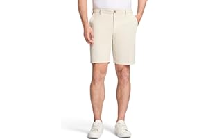 IZOD Men's Saltwater 9.5" Flat Front Chino Short