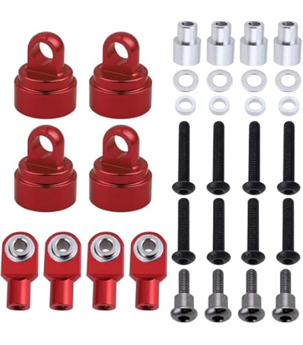 パーツ tako Amazon.com: Traxxas Shock Cap Aluminum GTX Shock Blue TRA9664X