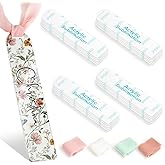 YOPPIX 40 Pcs Sublimation Acrylic Bookmark Blanks, with 20 Ribbons for Heat Transfer Bookmarks Wedding Table Decorations, Christmas Tree Decor, Reading Lovers DIY Crafts Presents