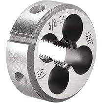 Kyuionty Heavy Duty Die Stock Maniglia Wrench, M12-M16 Metrico Rotondo Die Holder Per 38mm/ 1-1/2 Pollici OD Rotondo Die - Foto 9