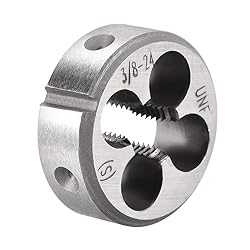 uxcell 3/8-24 UNF Round Die, Machine Thread Right