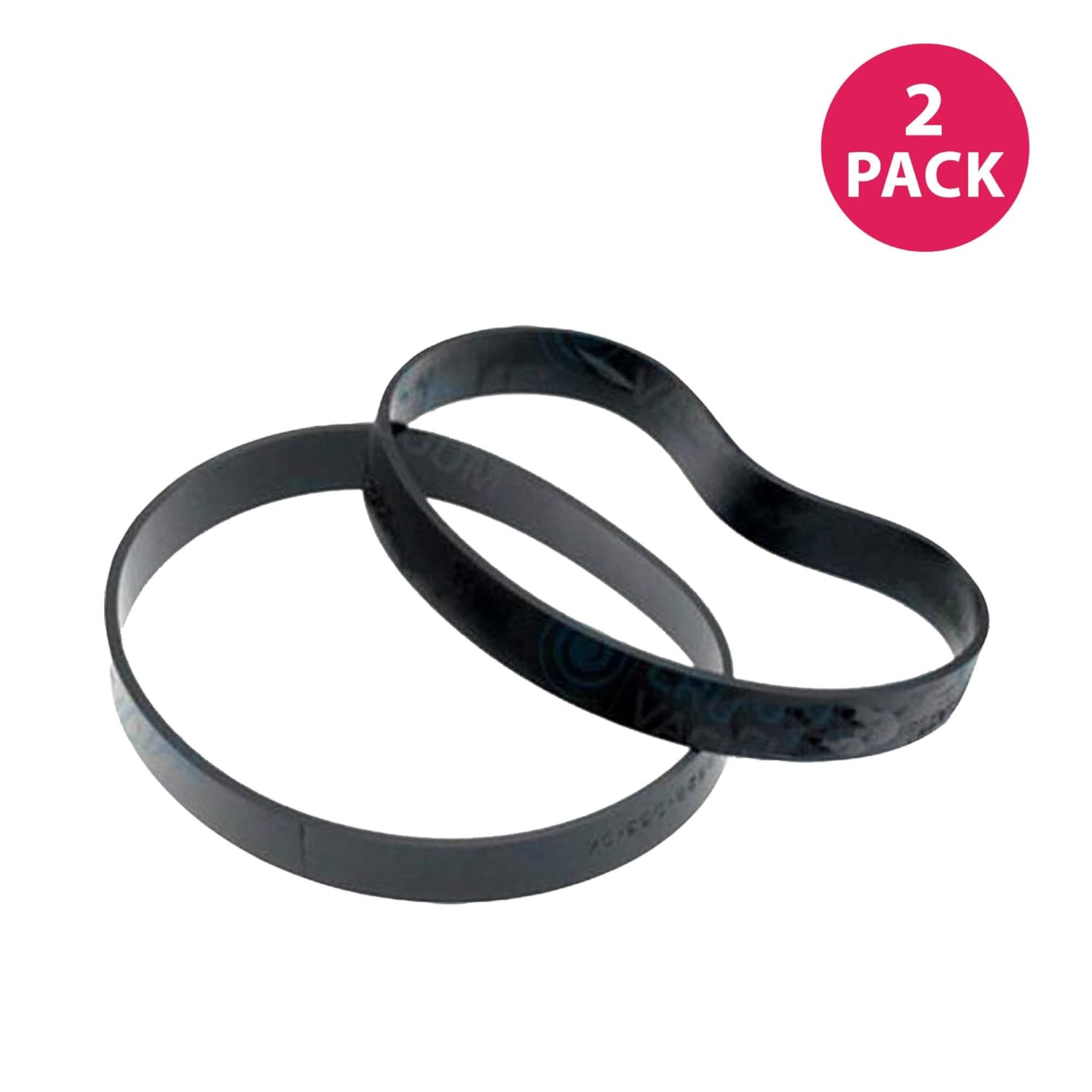 Think Crucial Replacement Vacuum Belt Parts Compatible With Bissel Part #3200 - -Style 8 and 14 Belts - Part Fits Vac Models LiftOff Mod89Q9, 18Z6, 3750, 6595, 6801 - Bulk Size (2 Pack)