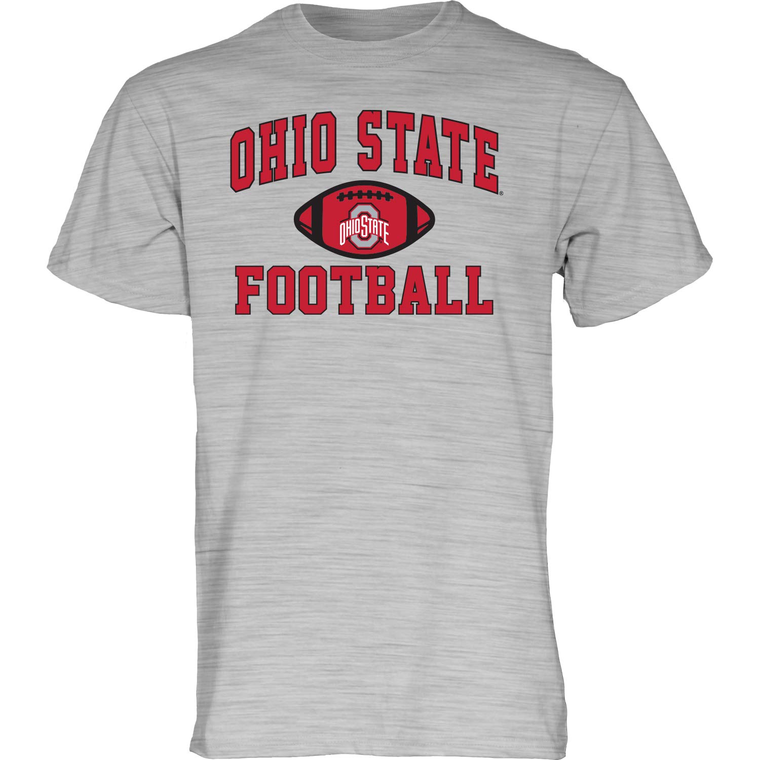 Blue 84 NCAA Ohio State Buckeyes Mens T Shirt Gray Football, Ohio State Buckeyes Gray, Large — image 1