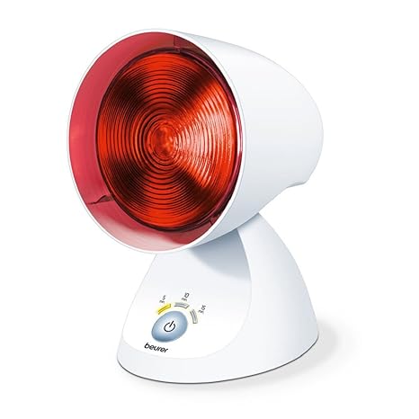 Beurer IL 35 Infrarotlampe, wohltuendes und wärmendes Infrarotlicht zur Steigerung des Wohlbefindens