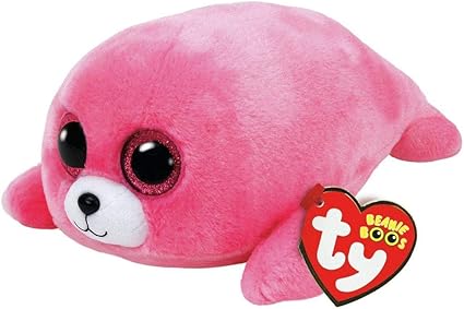 white seal beanie boo