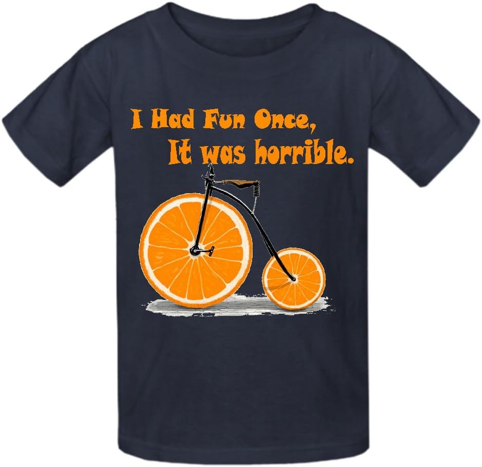 Printed Vitamin Bicycle Kids T Shirts