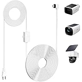 Uogw 30FT Power Adapter Compatible with eufy SoloCam S220/S340/C210/E30,eufy Indoor Cam S350/C210/C220,eufyCam 3/S330/S3 Pro/