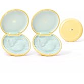 2 Pack Ultra-slim Retainer Case Vent Holes Silicone Tray Yellow Green | Quiet Hold,Portable Travel,Easy Clean,Ventilated Design,Loss-resistant,Sturdy &amp; Durable,Sanitary Clean Aligner Case