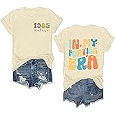 Birthday Shirt for Women Vintage 1985 T Shirt in My Forties Era Shirt 40th 40 Years Old Birthday Party Casual Tee Tops
