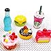 Y_C Food Cake Starbucks Drink Burger Accessories Lot for Littlest Pet Shop LPS Dog Cat PET NOT Included