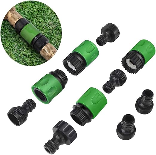 Xisheep Garden Hose Quick Connect Plastic Fitting Water